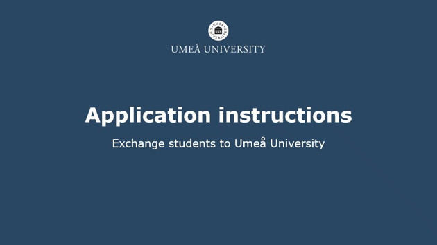 Video: Application instructions