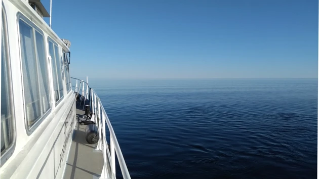 Boat at sea